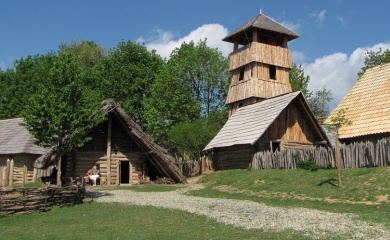 Archeoskanzen Modrá